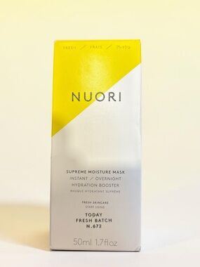 Nuori Supreme Moisture Mask 50ml/1.7 fl oz NIB MSRP $85